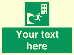 Custom Safe Condition Tsunami evacuation building